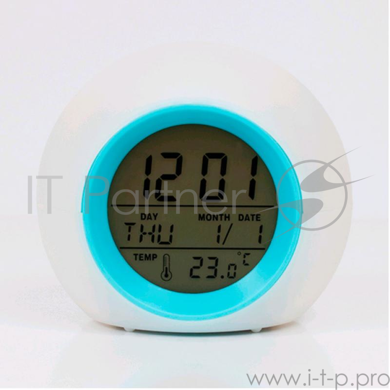 Часы настольные электронные ВЕГА HS 2739 с термометром