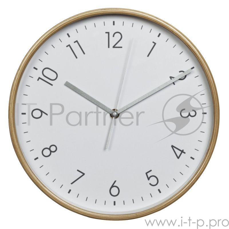 Часы настенные овые Hama HG-320 белый