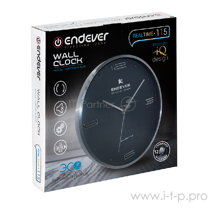 Часы Endever RealTime 115
