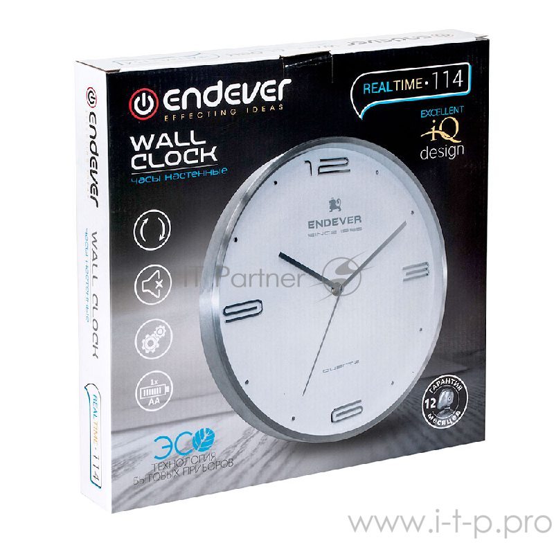 Часы Endever RealTime 114