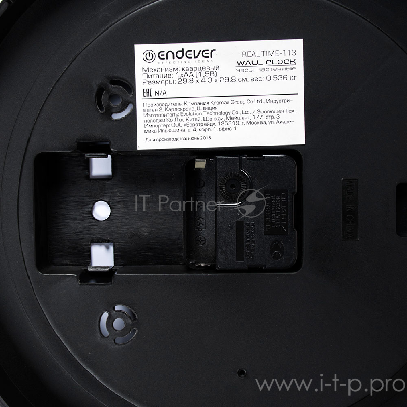 Часы Endever RealTime 113