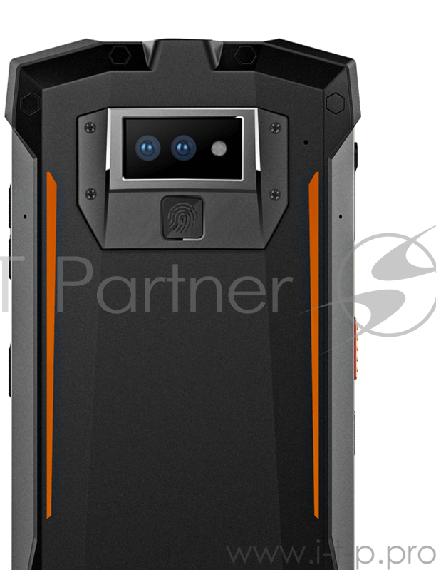 Смартфон Doogee Doogee S80 Fire Orange, 5.99'' 18:9 2160x1080, 2.5GHz, 8 Core, 6GB RAM, 64GB, up to 128GB flash, 12Mpix+5Mpix/16Mpix, 2 Sim, 2G, 3G, LTE, BT, Wi-Fi, NFC, GPS, Micro-USB, 10080mAh, Android 8.1, 398g, 172x82.5x21.2