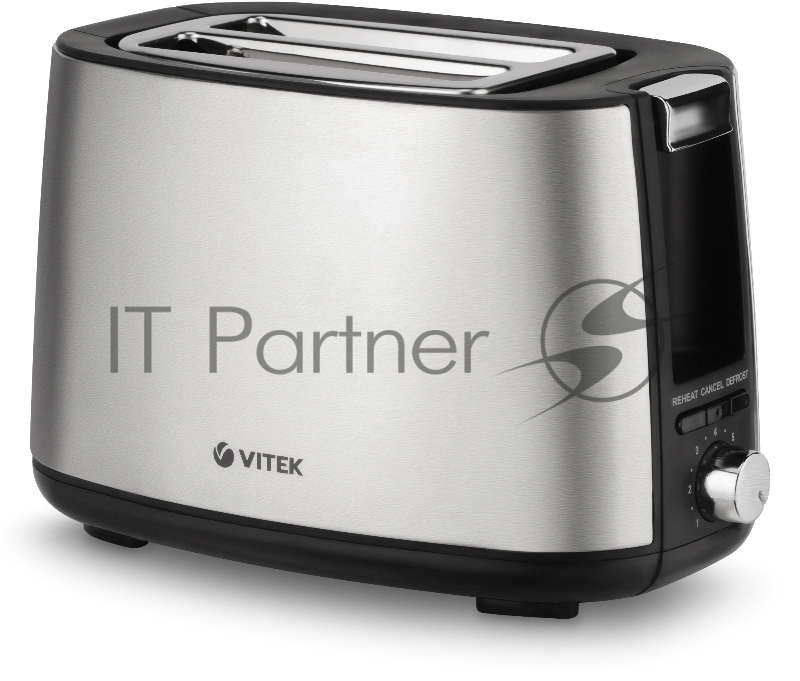 Тостер VITEK VT-7156 750Вт мощность 750 Вт механическое управление функция размораживания поддон для крошек