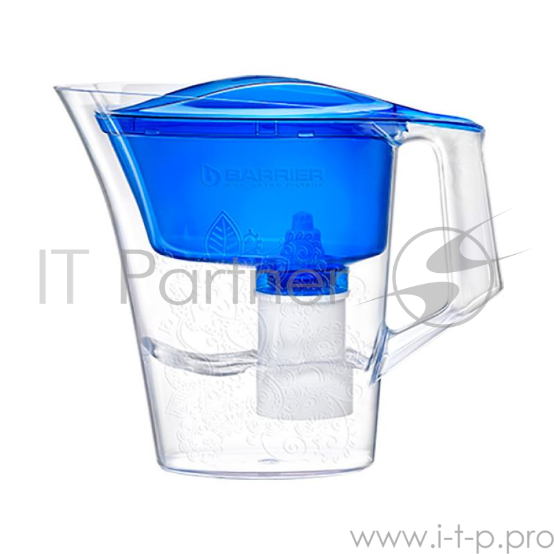 Кувшин Барьер Танго синий с узором