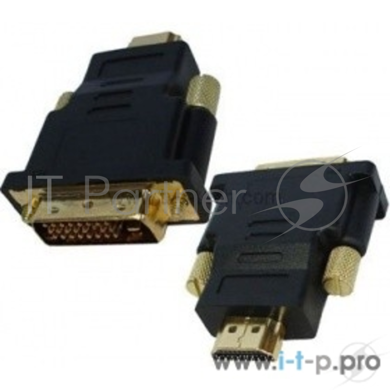 Переходник ORIENT Переходник C486, HDMI M - DVI M (24+1), позолоч.разъемы (27486)