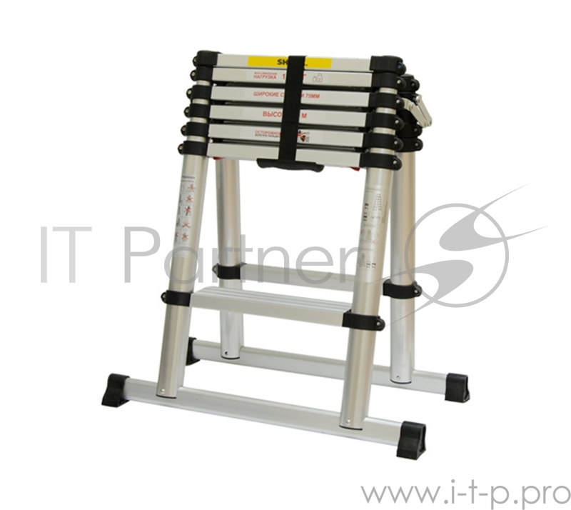 Стремянка SHTOK. 20017 телескопическая 2.0м без чехла.