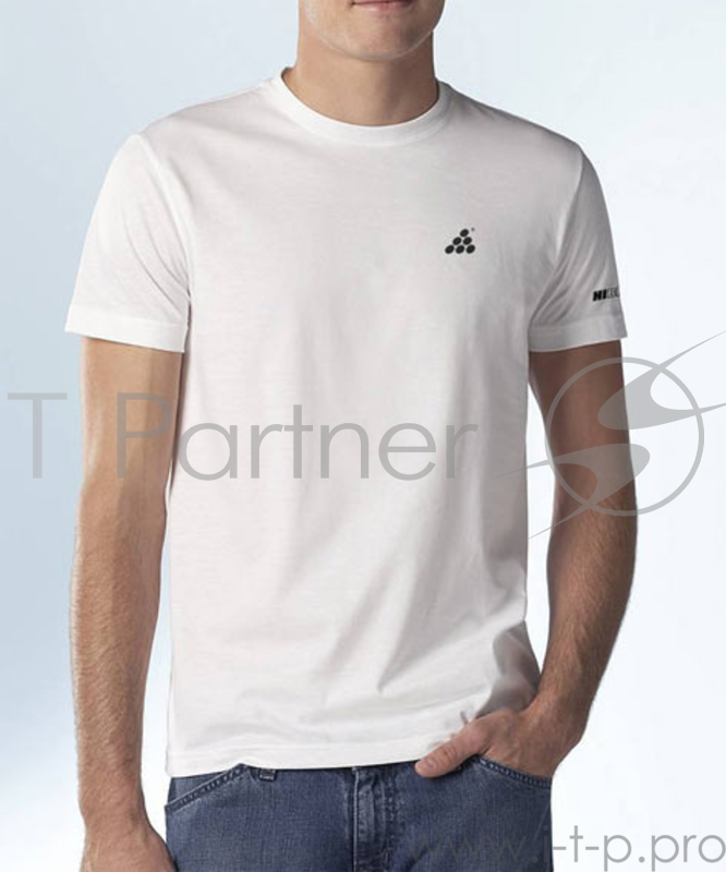Футболка Hi-Black белая с лого (M)