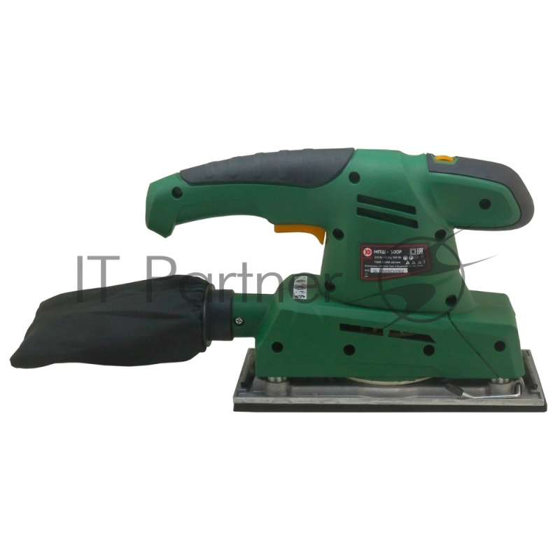 Машинка шлифовальная плоская (вибрационная) КАЛИБР МПШ-300Р 300Вт 115х230мм рег.об. пылеотсос.