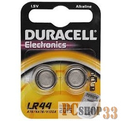 Батарейка Duracell LR44-2BL (2 шт. в уп-ке)