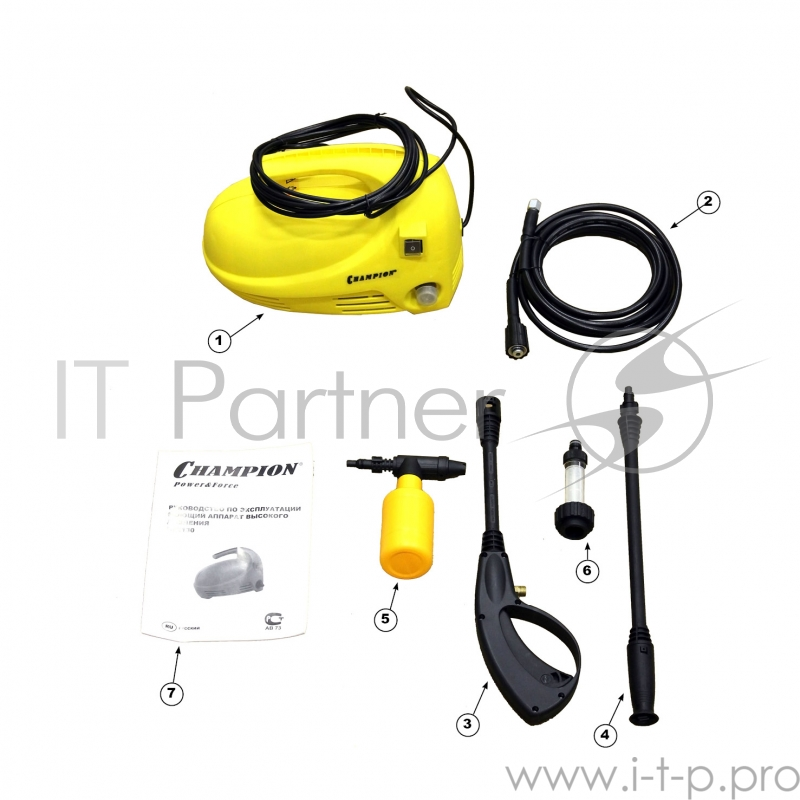 Мойка высокого давления CHAMPION HP2130 1300Вт 330л/ч макс.120Бар 4.4кг