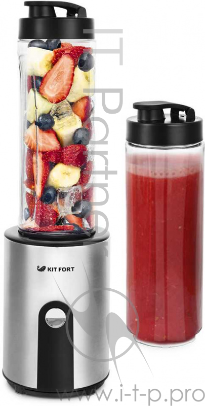 Блендер стационарный Kitfort КТ-1362 300Вт нержавеющая сталь