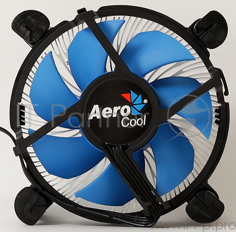 Кулер Aerocool BAS-B9S , INTEL, TDP 80W, OEM, push pins, 94x94x57mm, 3-pin, 2300rpm, LGA 1150/1151/1155/1156