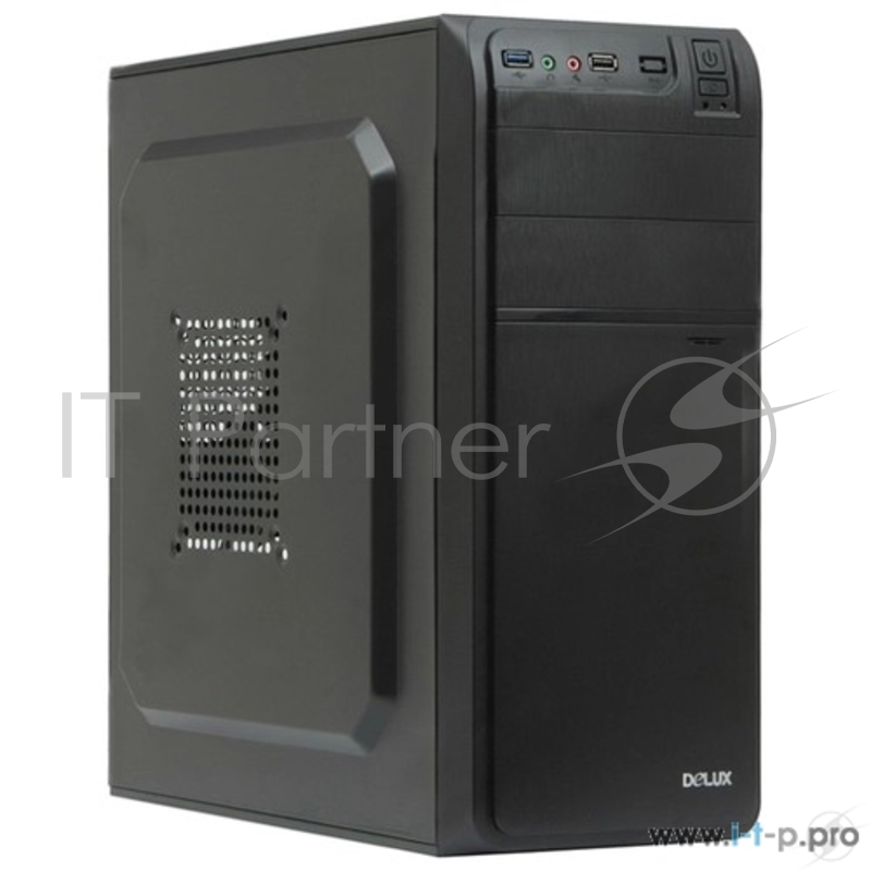 Корпус MidiTower DELUX DW600, 450W (черный) ATX 2.03, Tac 1.1
