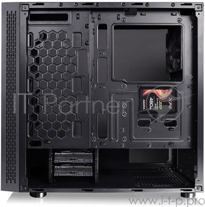 Корпус Thermaltake View 23 TG ARGB черный без БП ATX 5x120mm 3x140mm 2xUSB3.0 audio bott PSU