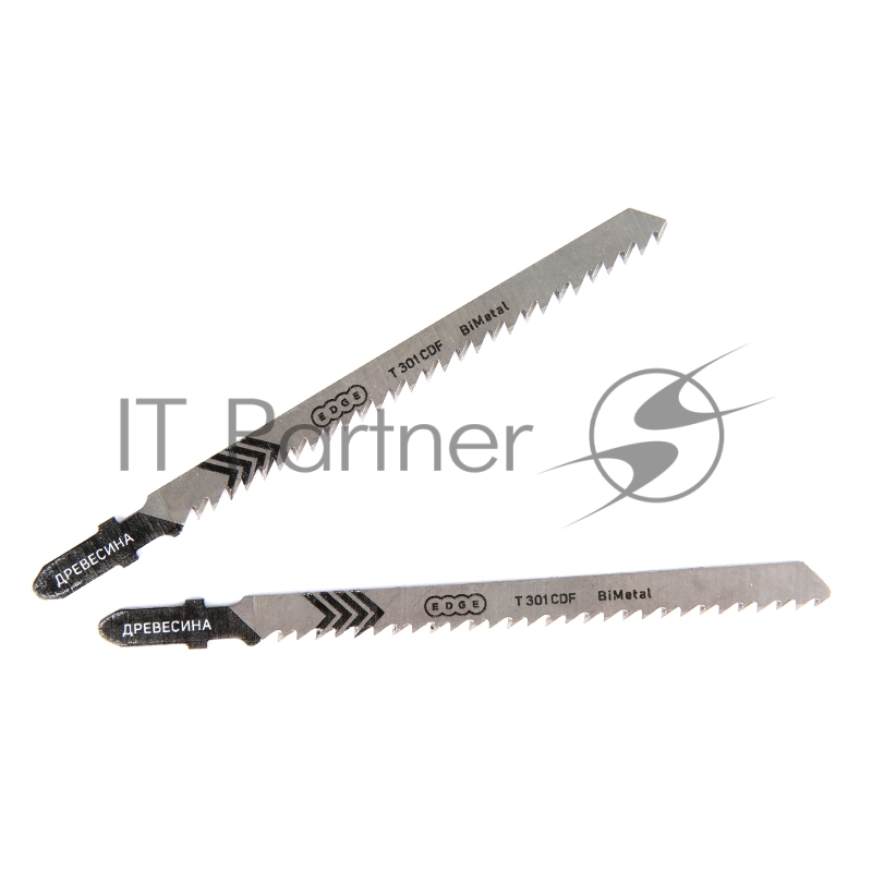Пилка для лобзика по дереву T301CDF (2 шт.) EDGE by PATRIOT 814010012