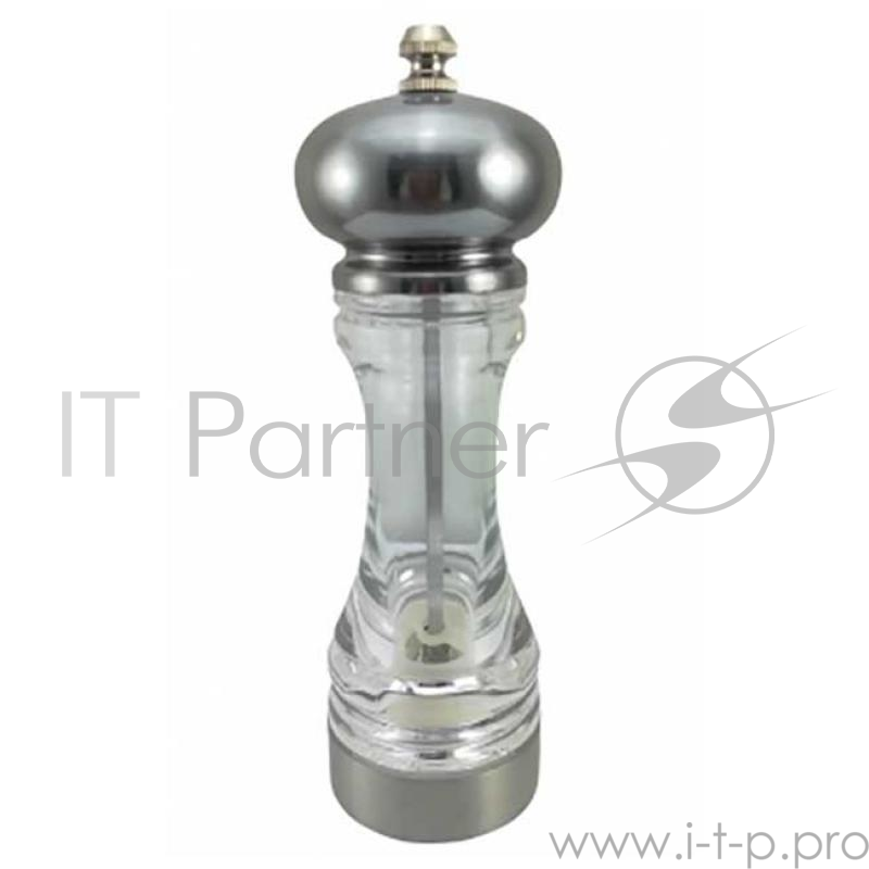 ZEIDAN, Z-1023, Мельница для перца и соли 18,5х6см Мельница для перца и соли 18,5х6см, высококачественная нержавеющая сталь + акрил, механизм для измельчения - высококачественная керамика, подарочная упаковка.
