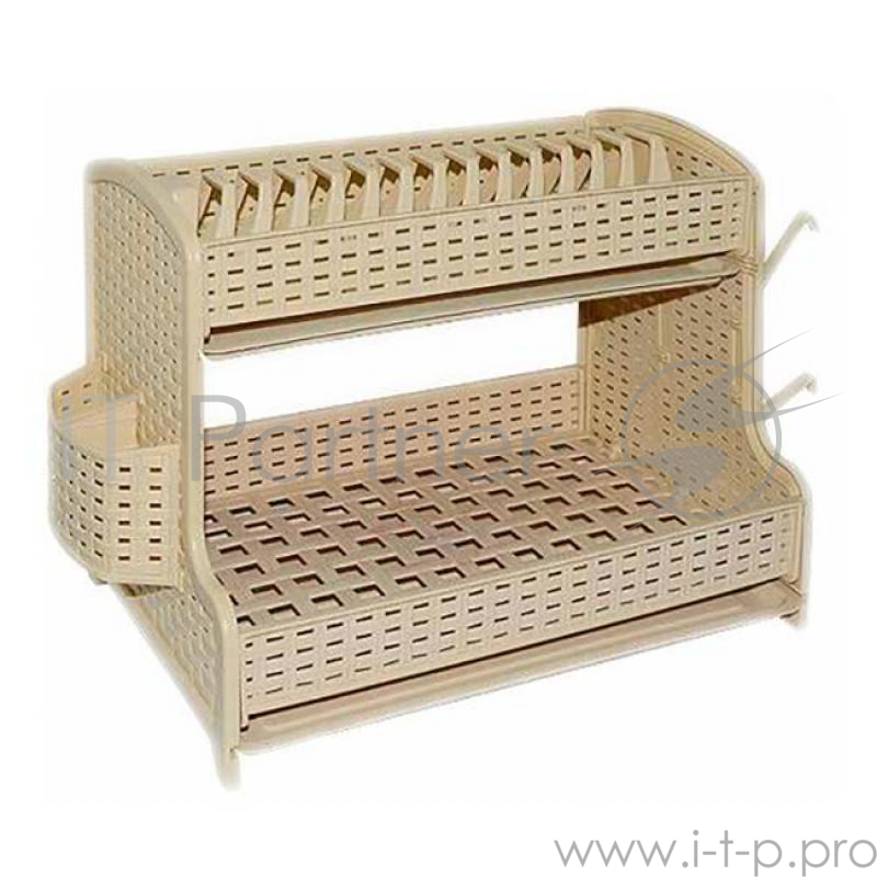 Сушилка для посуды Violet 2702/02 бежевая