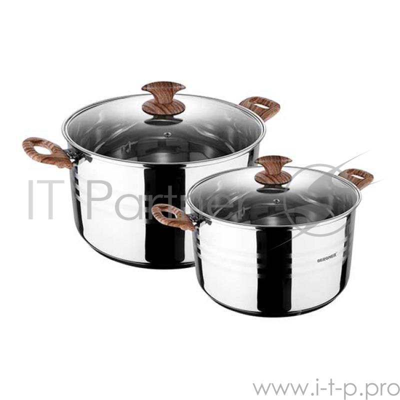 Набор кастрюль Bergner BG-9746-MM Granito