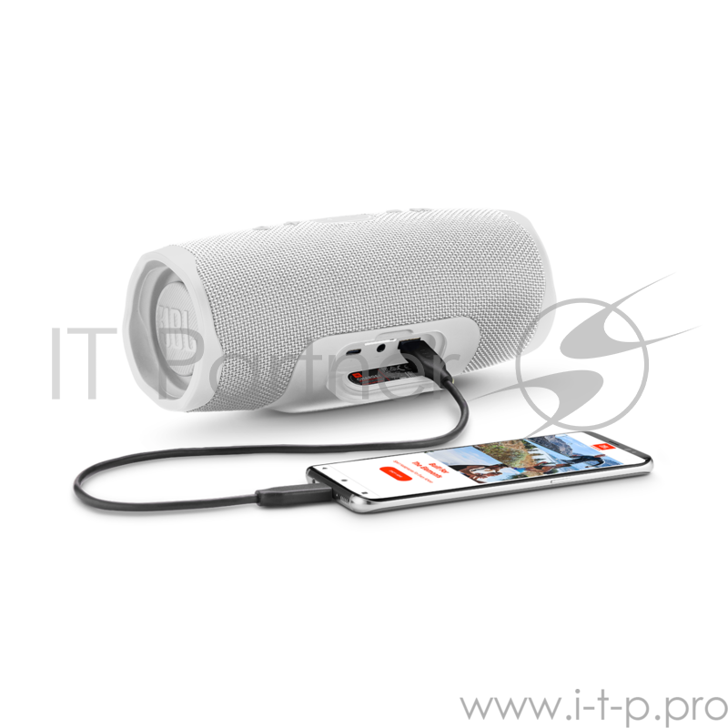 Акустическая система 1.0 BLUETOOTH CHARGE 4 WHITE JBL