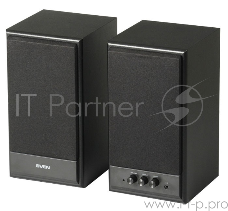 Колонки Sven SPS-702 2.0 черный 40Вт