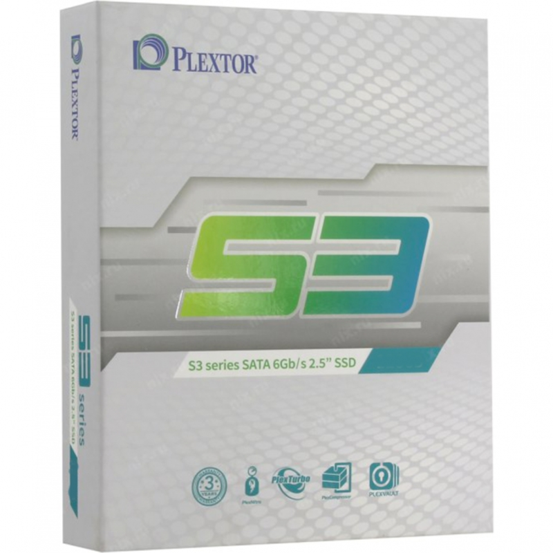накопитель Plextor SSD 128GB PX-128S3C {SATA3.0}