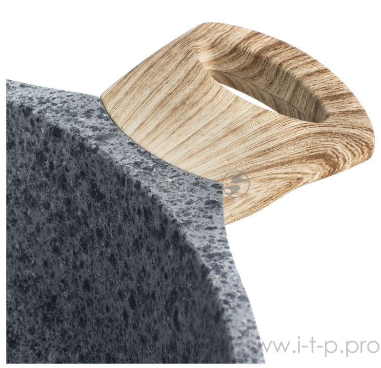 Сотейник с антипригарным покрытием, с крышкой, 28 см, NADOBA, серия MINERALICA