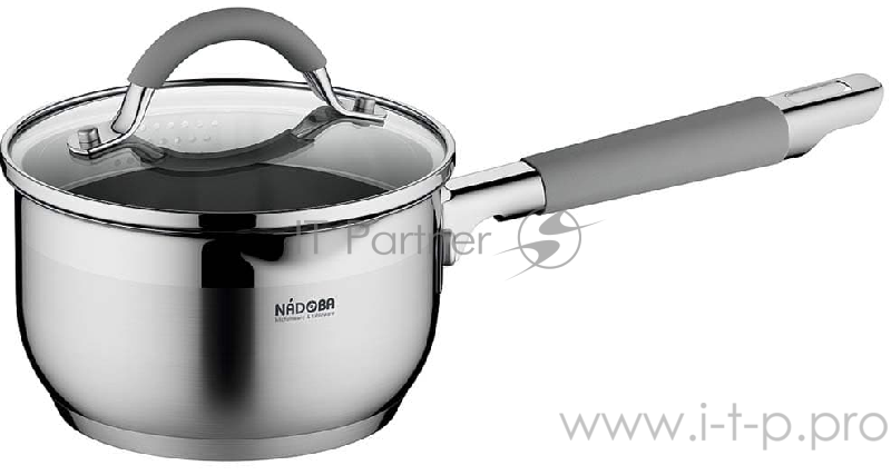 Ковш со стеклянной крышкой, 16 см/1,7 л, серия NITA