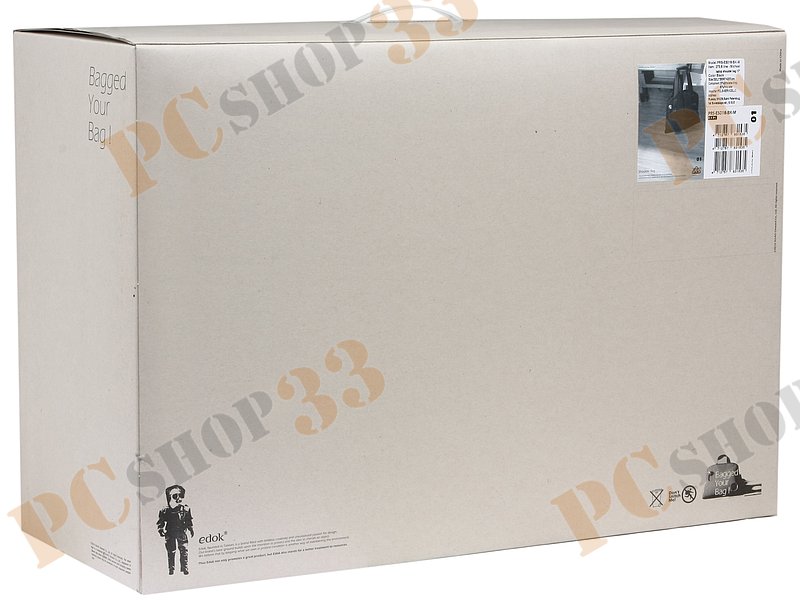 Сумка Edok PRS-ES018-BK-M для ноутбука 13, черный