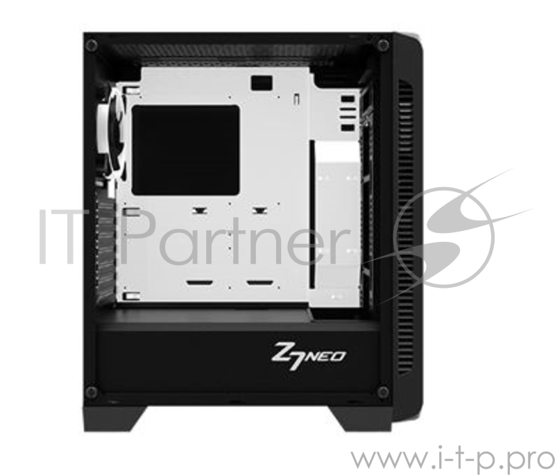 Корпус ZALMAN Z7 NEO, без БП, большое боковое окно, черный, ATX