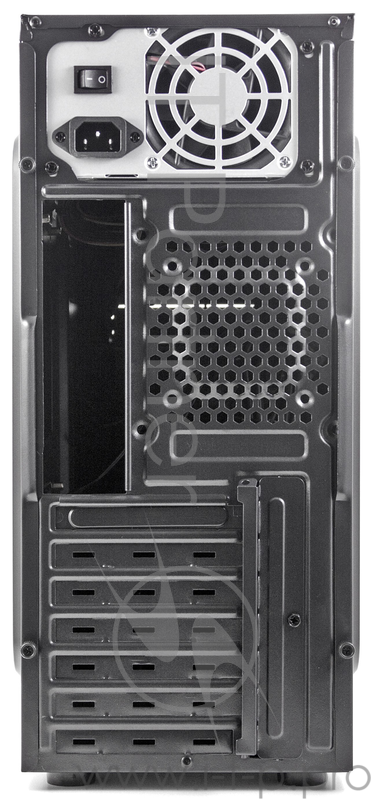 Корпус 3Cott 7004, ATX, 450Вт, черный, 2х USB2.0, 405*196*420мм