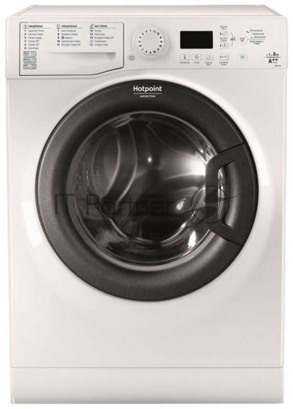 Стиральная машина HOTPOINT-ARISTON VMSG 622 ST B, фронтальная загрузка, белый