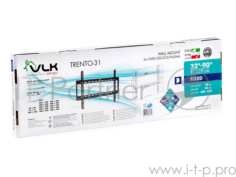 Кронштейн VLK Trento 31 black