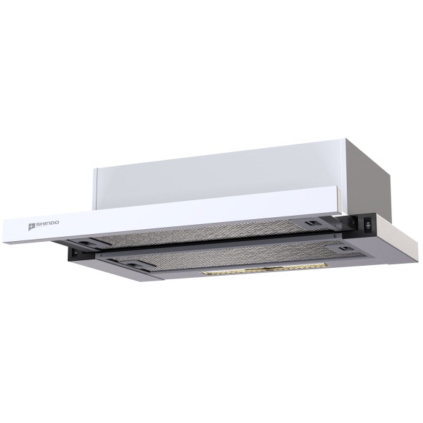 Вытяжка встраиваемая Shindo LIBRA 50 белый управление: кнопочное (1 мотор)