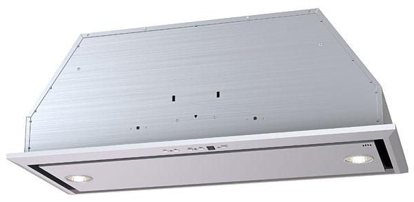 Вытяжка встраиваемая Krona Monika 900 нержавеющая сталь управление: кнопочное (1 мотор)