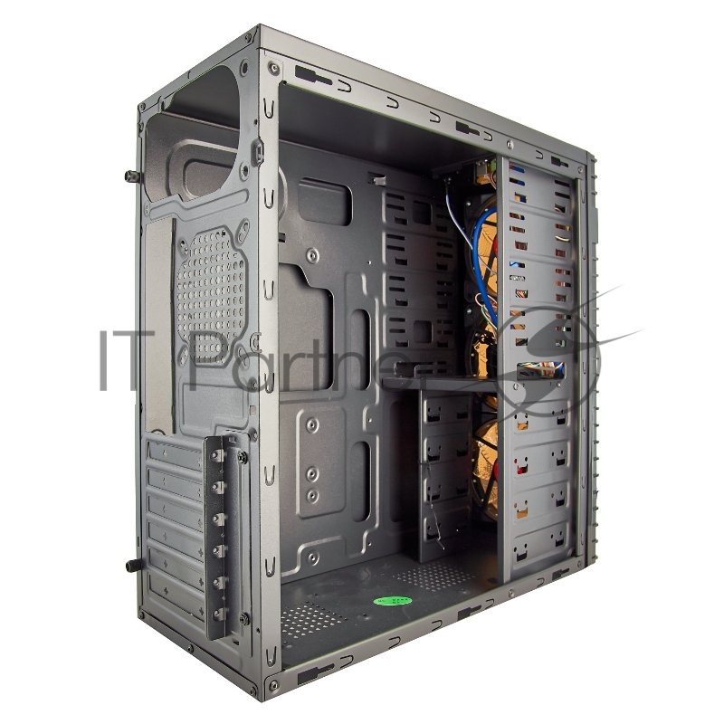 Корпуса Exegate EX278410RUS Корпус Miditower Exegate EVO-7215 Black-Red light, ATX, 500NPX, 1*USB+1*USB3.0, Audio