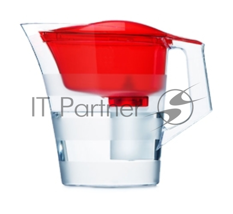 Барьер, Твист красный, Барьер фильтр Кувшин, Объем 4л/1,4л (воронка)