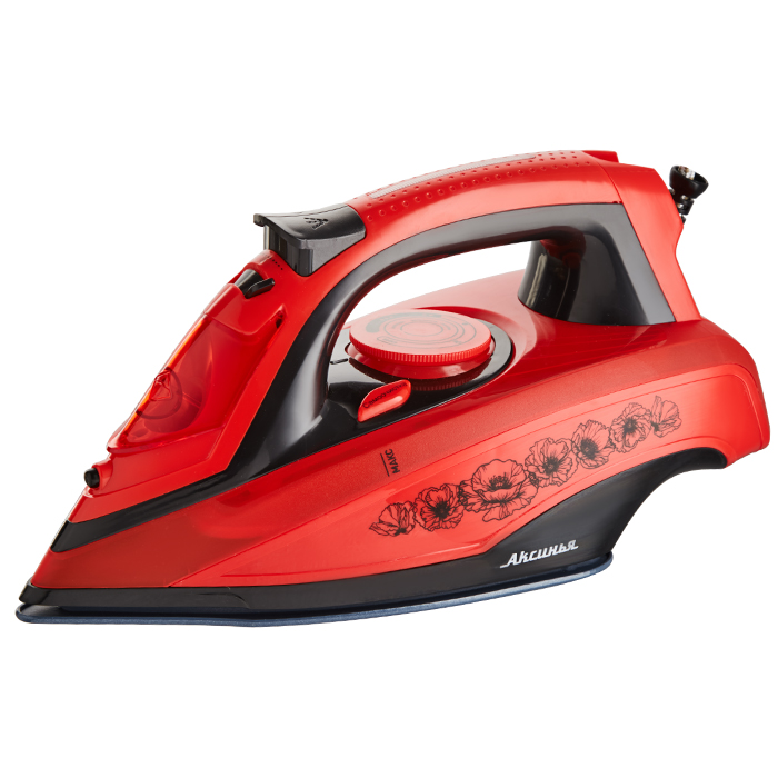 Утюг DELTA Аксинья КС-3001 красный с черным