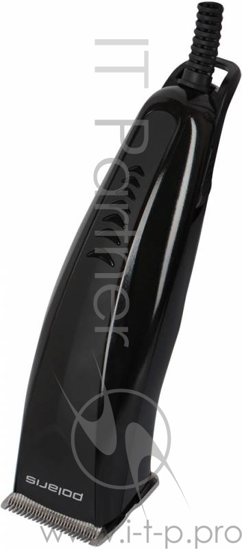 Машинка для стрижки Polaris PHC 1014S черный 10Вт (насадок в компл:4шт)