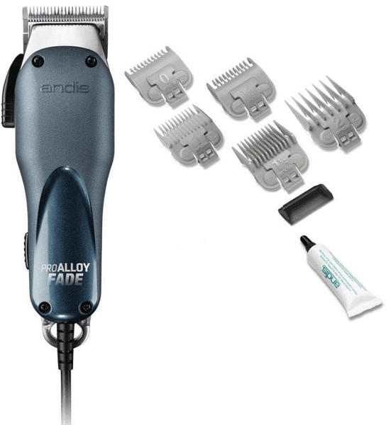 Машинка для стрижки Andis Pro Alloy Fade Clipper XTR AAC-1 черный (насадок в компл:5шт)