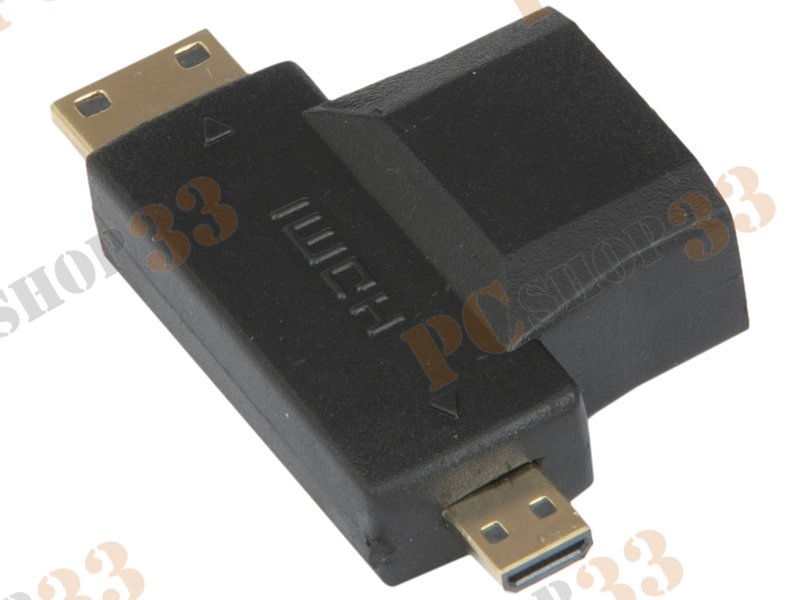 micro-HDMI/mini-HDMI<->HDM