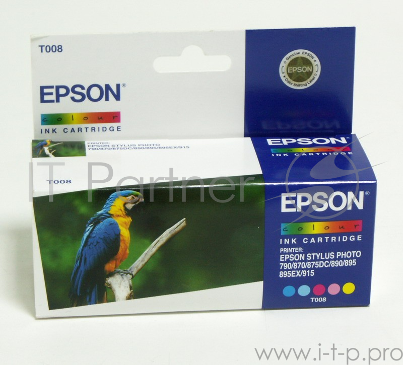 Расходные материалы EPSON C13T00840110 Epson картридж к StPh 870/890/790/895 (цветной)
