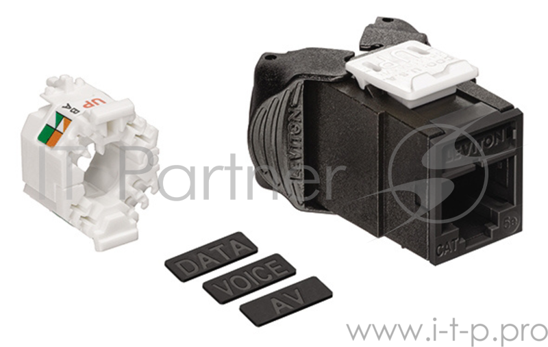 Модуль Brand-Rex Atlas-X1 5EUJK-RE5 информационный QuickPortRJ45 кат.5E UTP черн. (упак.:1шт)