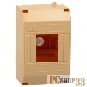 IEK MKP31-N-04-30-135-S Бокс КМПн 1/4 для 4-х авт.выкл. наружн. уст. (Сосна)