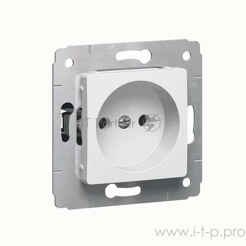 Розетка Розетка 2К белая