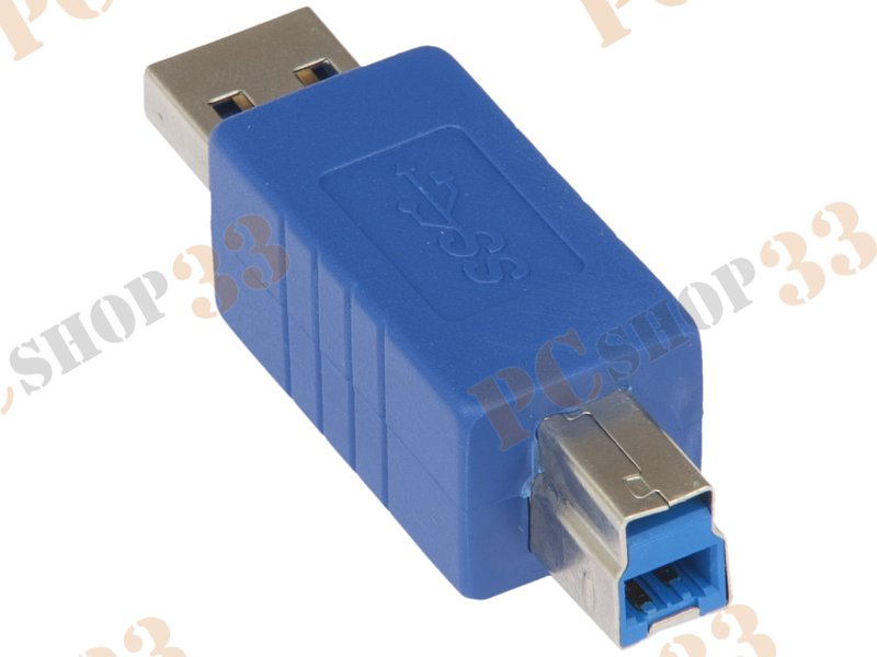 Переходник USB3.0 A-B Flextron AU3-AMBM-01-P1
