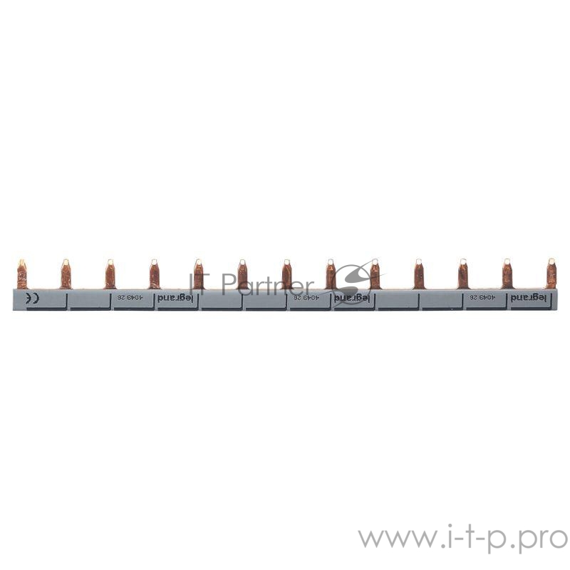 Гребенка распределительная 12 устройств, 1П, зубч. Гребенка распределительная 12 устройств, 1П, зубч.