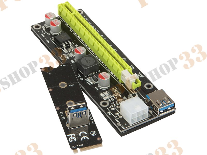 Переходник M.2->PCI-E x16 Espada M2PCIeKit02