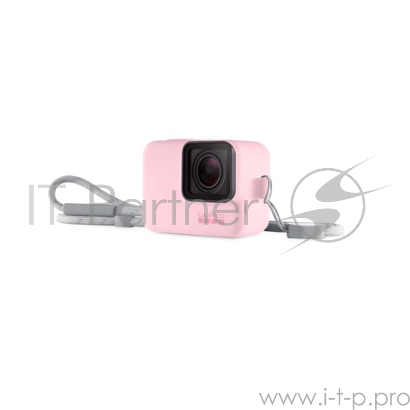 GoPro ACSST-004 Силиконовый чехол с ремешком розовый (Sleeve + Lanyard)