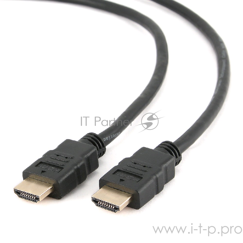 Кабель HDMI Gembird/Cablexpert, 7.5м, v1.4, 19M/19M, черный, позол.разъемы, экран, пакет CC-HDMI4-7.5M