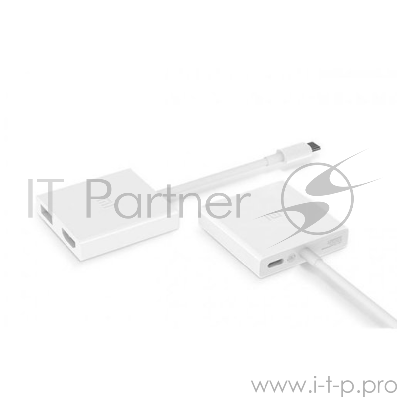 Адаптер XIAOMI Mi USB-C to HDMI Multi-Adapter ZJQ01TM белый